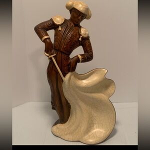 Vintage Treasure Craft Ceramic Matador Figurine: